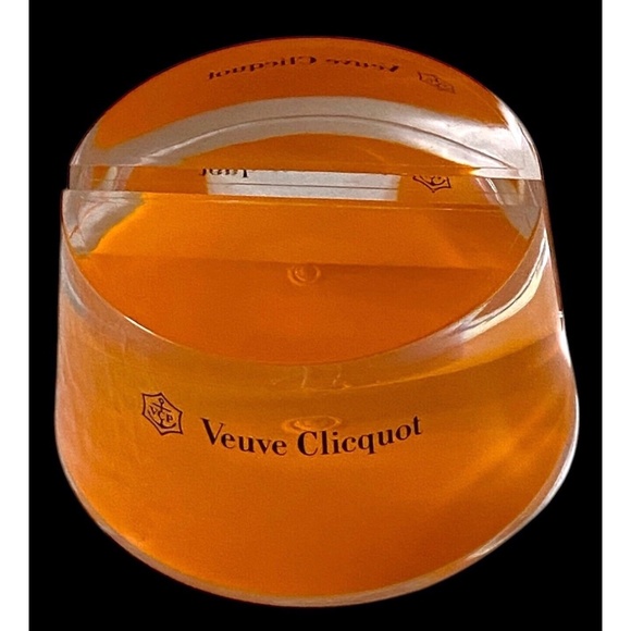 NEW VEUVE CLICQUOT Menu Place Card Holder - Acrylic - Picture 3 of 5